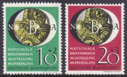 1951  Nationale Briefmarkenausstellung Wuppertal