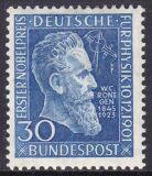 1951  Verleihung des Nobelpreises an Wilhelm Röntgen