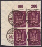 1923  Flugpostmarken: Holztaube