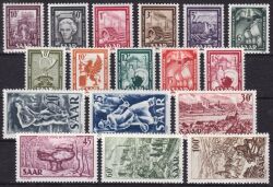 1949  Freimarken: Bilder aus Industrie und Handel