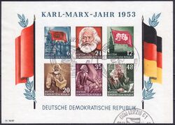2744 - 1953  Karl-Marx-Jahr