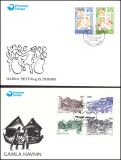 2760 - versch. Färöer FDC