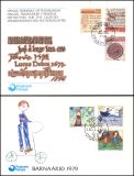 2760 - versch. Färöer FDC