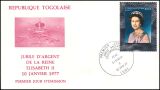 Togo 1977  25 Jahre Regentschaft von Königin...