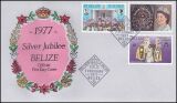 Belize 1977  25 Jahre Regentschaft von Königin...