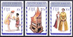 Fidschi-Inseln 1977  25 Jahre Regentschaft von Königin Elisabeth II.