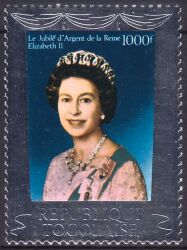 Togo 1977  25 Jahre Regentschaft von Königin Elisabeth II.