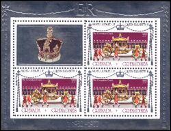 Grenada-Grenadinen 1977  25 Jahre Regentschaft von Königin Elisabeth II.