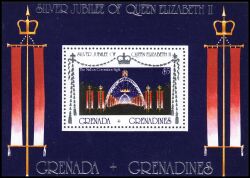 Grenada-Grenadinen 1977  25 Jahre Regentschaft von Königin Elisabeth II.