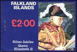 Falklandinseln 1977  25 Jahre Regentschaft von Königin Elisabeth II.
