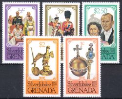 Grenada 1977  25 Jahre Regentschaft von Königin Elisabeth II.
