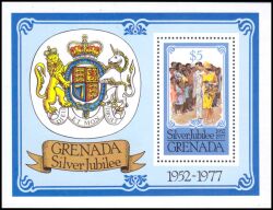 Grenada 1977  25 Jahre Regentschaft von Königin Elisabeth II.
