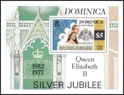 Dominica 1977  25 Jahre Regentschaft von Königin Elisabeth II.