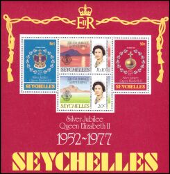 Seychellen 1977  25 Jahre Regentschaft von Königin Elisabeth II.