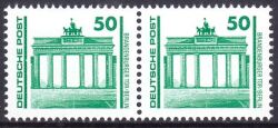 1990  Freimarken: Bauwerke und Denkmäler mit Plattenfehler