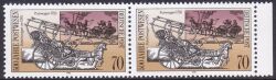 1990  Internationale Postverbindung mit Plattenfehler