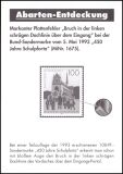 1993  450 Jahre Landesschule Pforta mit Plattenfehler