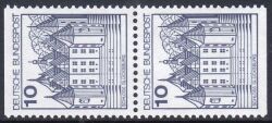 1977  Freimarken: Burgen & Schlösser mit Plattenfehler