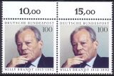 1993  80. Geburtstag von Willy Brandt mit Plattenfehler