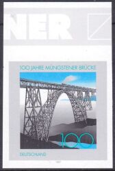 1997  100 Jahre Müngstener Brücke - ungezähnt