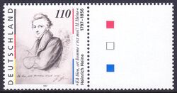 1997  Heinrich Heine mit anhngendem Leerfeld