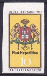 1977  Tag der Briefmarke - ungezhnter Probedruck