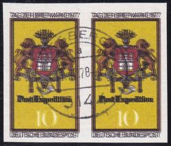 1977  Tag der Briefmarke - Doppeldruck ungezhnt