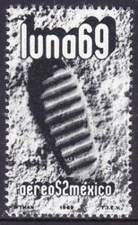 Mexiko 1969  1. bemannte Mondlandung