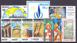 Mexiko 1983  versch. Markenausgaben