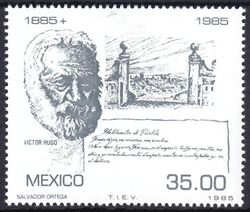 Mexiko 1985  100. Todestag von Victor Hugo