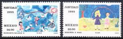 Mexiko 1985  Weihnachten: Kindergemälde