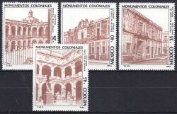 Mexiko 1985  Gebäude aus der Kolonialzeit