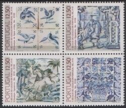 1983  500 Jahre Azulejos als Zusammendruck