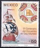 Mexiko 1987  500. Jahrestag der Entdeckung von Amerika