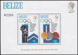 Belize 1979  Olympische Winterspiele 1980 in Lake Placid