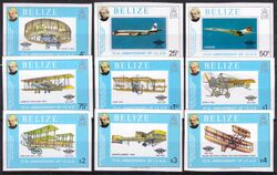 Belize 1979  100. Todestag von Rowland Hill - 75 Jahre ICAO