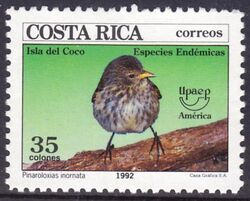 Costa Rica 1992  Kokosfink