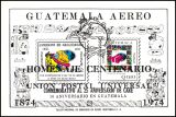 Guatemala 1974  100 Jahre Weltpostverein (UPU)