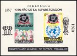 Nicaragua 1980  Fuball-WM 1978 Argentinien und 1982 Spanien