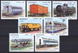 Nicaragua 1983  Eisenbahnwagen