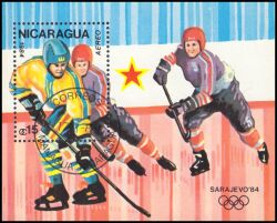 Nicaragua 1984  Olympische Winterspiele in Sarajevo