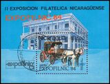 Nicaragua 1984  Nationale Briefmarkenausstellung...