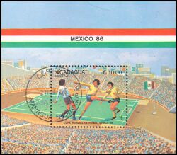 Nicaragua 1985  Fußball-Weltmeisterschaft 1986 in Mexiko