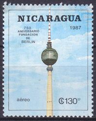 Nicaragua 1987  750 Jahre Berlin