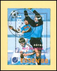 Nicaragua 1988  Fußball-Europameisterschaft in Deutschland
