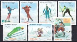 Nicaragua 1990  Olympische Winterspiele 1992 in Albertville