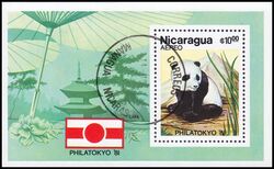 Nicaragua 1981  Intern. Briefmarkenausstellung PHILATOKIO `81