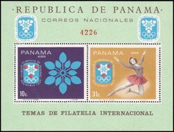 Panama 1968  Olympische Winterspiele in Grenoble