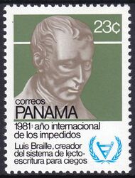 Panama 1981  Internationales Jahr der Behinderten