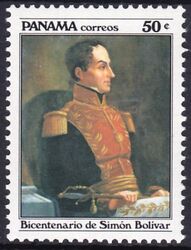 Panama 1983  200. Geburtstag von Simon Bolivar